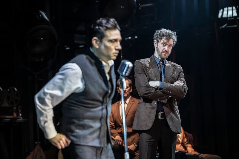 The Ballad of Johnny & June: Ryan O'Donnell as John Carter Cash. Photograph: Pamela Raith