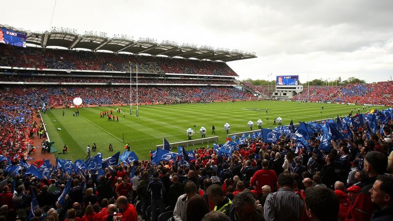 The then record 82,208 attendance for the 2009 semi-final between Leinster and Munster at Croke Park may be seen as the rivalry’s zenith but since then the fixture has consistently retained its allure. Photograph: James Crombie/Inpho