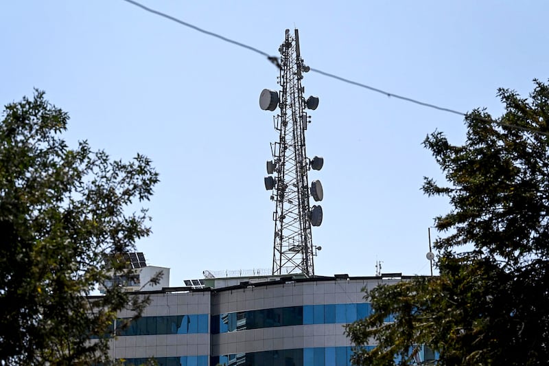 Afghanistan faced a second day without internet and mobile phone service on September 30th, after Taliban authorities cut the fibre optic network. Photograph: Wakil Kohsar/ AFP via Getty Images