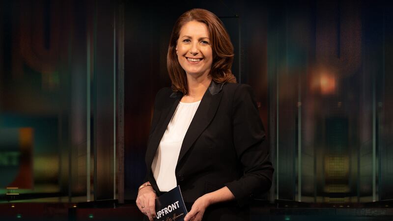 Journalist Katie Hannon hosts a live audience-centred current affairs programme