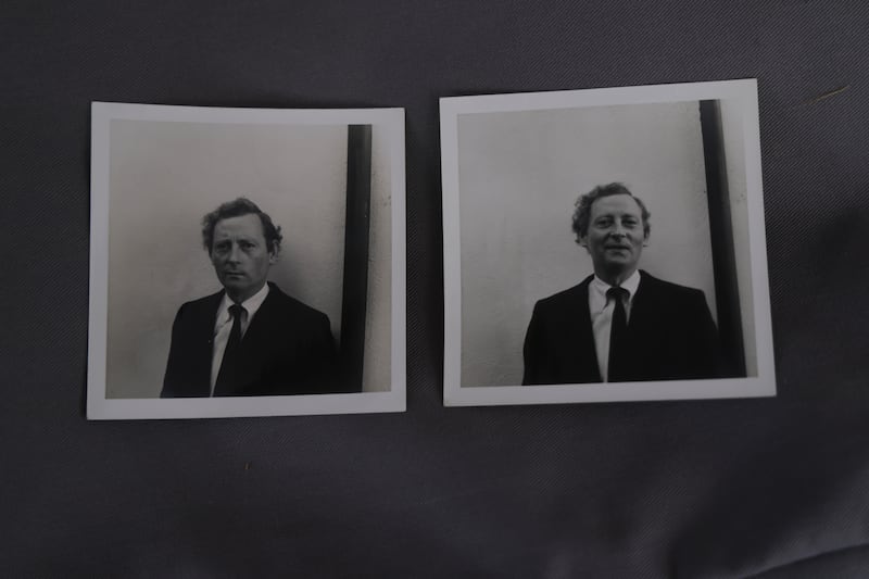 Photos of the author John McGahern from the McGahern archives at the University of Galway. Photograph: Bryan O’Brien/The Irish Times 