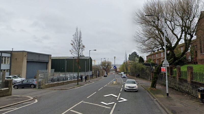 Police said Patrick Hovarth (5), and his older brother Fabricio (8), were last seen getting into a black Ford car in the Limestone Road area of Belfast (general view above)  on Friday evening. File photograph: Google Street View