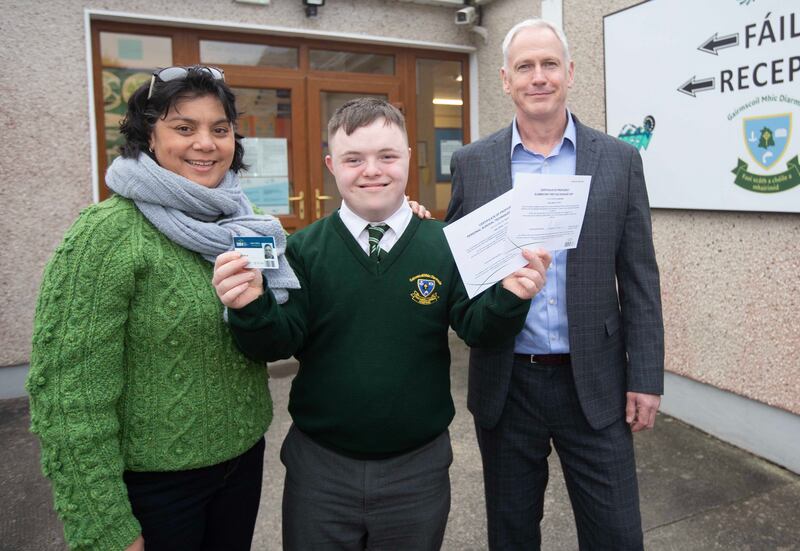 Garvan Meehan, Principal of the National Fisheries College of Ireland. said that it was a joy to have the teenager on the course in Greencastle.
Photograph: Brian Farrell