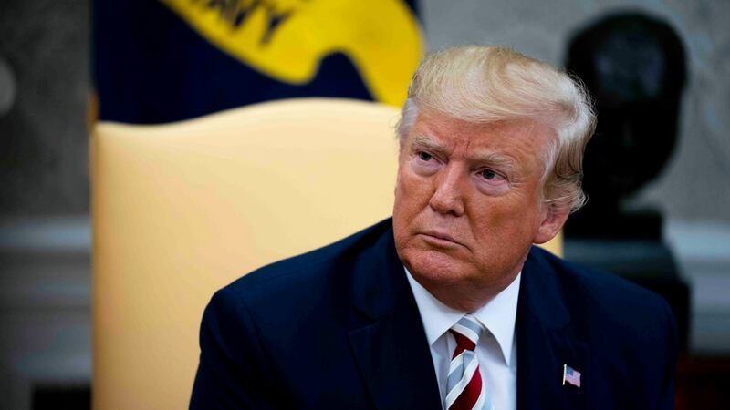 US president Donald Trump has cancelled a visit to Denmark. Photograph: Doug Mills/The New York Times