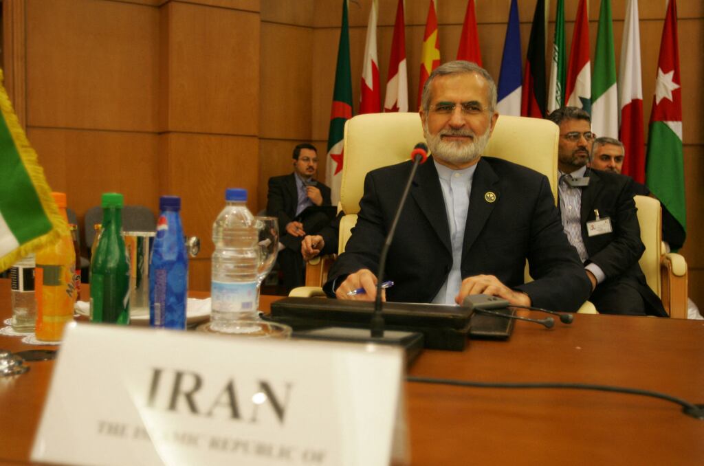 Iranian foreign minister Kamal Kharazi in 2005. Photograph: Cris Bouroncle/AFP via Getty Images