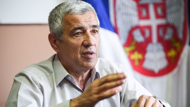 Oliver Ivanovic: Eight months after his murder, no arrests have been made or suspects named.  Photograph: Armend Nimani/AFP/Getty