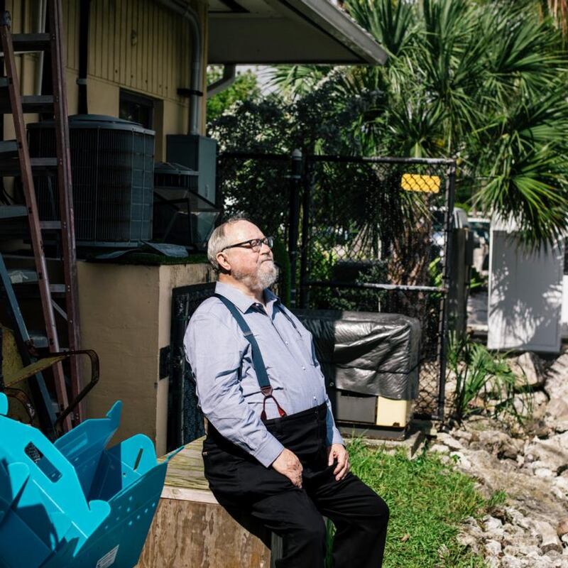 ‘Some days you go to your office and you’re the only one who shows up, none of the characters show up, and you sit there by yourself, feeling like an idiot,’ Thomas Harris says. ‘And some days everybody shows up ready to work.’ Photograph: Rose Marie Cromwell/New York Times