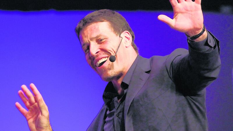 Tony Robbins, a US life coach, last week brought a case against BuzzFeed, which has published allegations of sexual misconduct against him. Photograph: Getty