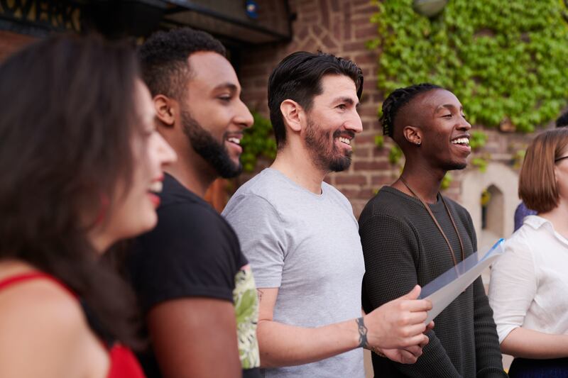 The diverting flow of singing with others cannot be denied. Photograph: Getty Images
