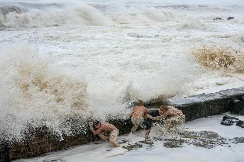 Tweed Heads, Australia, is bracing for the impact of Cyclone Alfred. Photograph: Asanka Ratnayake/Getty Images 