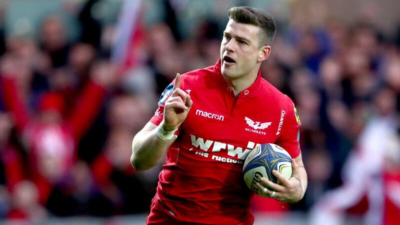 Scarlets’s Scott Williams:  he is a big-game player with the temperament to match his obvious ability. Photograph:  James Crombie/Inpho