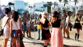 Coachella festival: a lot of posing