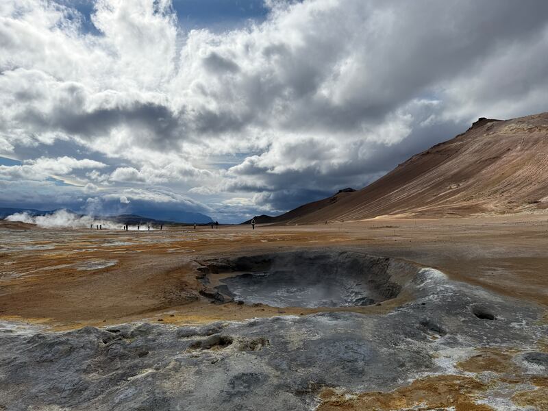The lava fields of Námaskard in northeast Iceland. Photograph: Gemma Tipton