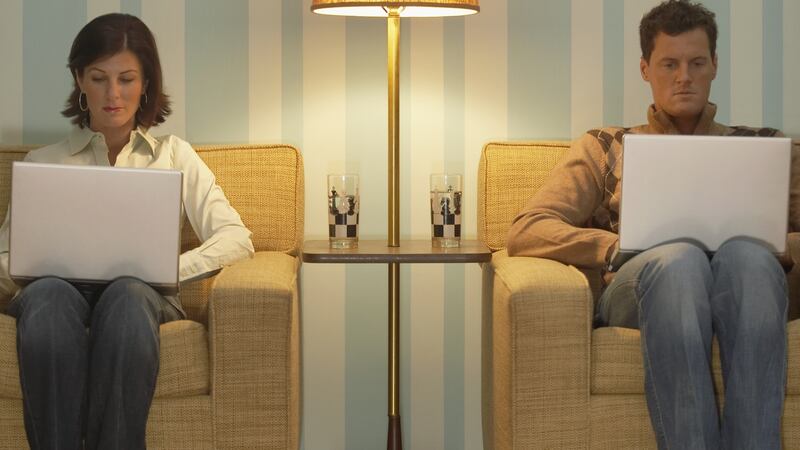 While most people are aware of keeping their distance (at least one metre) from anyone who is coughing or sneezing in public places, we are often more relaxed in our own homes. Photograph: Getty Images