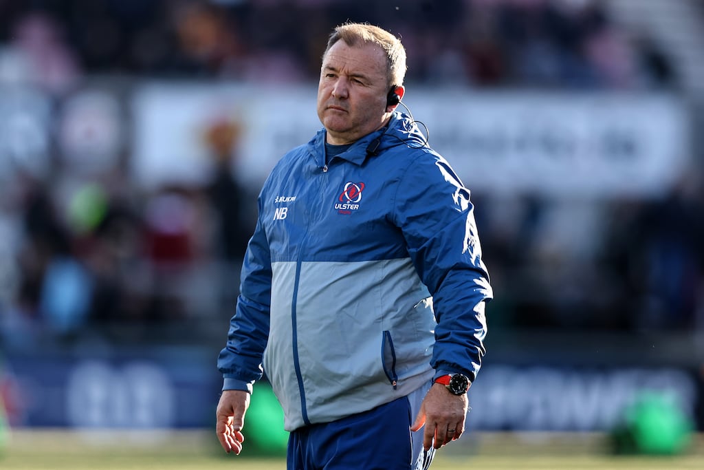 Gordon D’Arcy doesn’t have the happiest memories of his first meetings with new Ulster coach Richie Murphy. Photograph: Ben Brady/Inpho