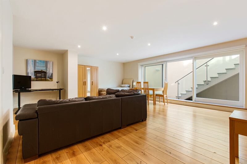 Livingroom at basement level