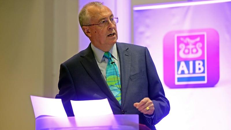 Richard Pym said at a meeting AIB is shackled by Government-imposed pay caps. Photograph: Eric Luke