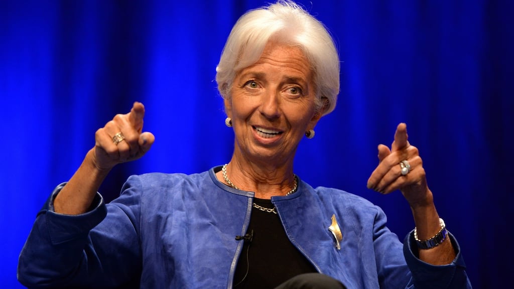 Christine Lagarde said the “more adverse international market conditions” had not been “fully anticipated” when the IMF and Argentina reached the deal in June. Photograph: Dara Mac Donaill/The Irish Times