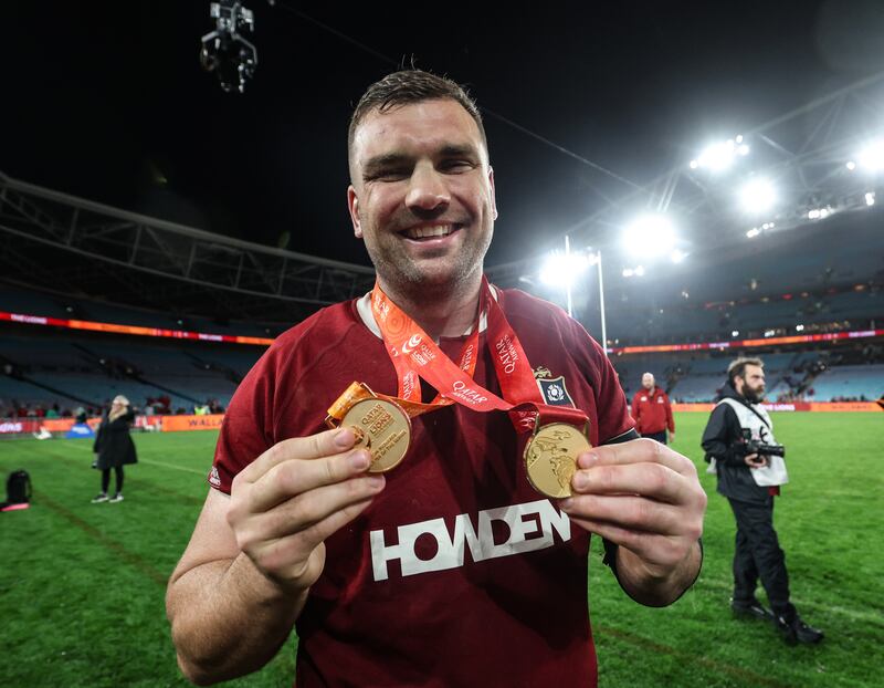Tadhg Beirne after the match. Photograph: Billy Stickland/Inpho