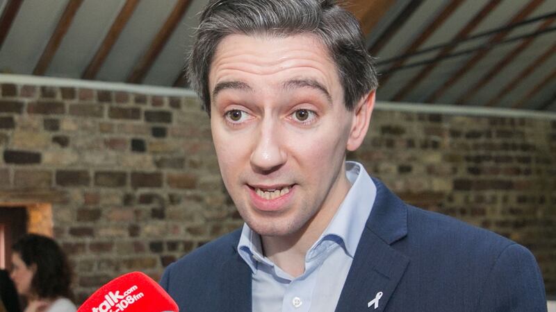 “The Minister [Simon Harris, above] has probably staked a bit of his reputation on the timescale of this being pushed through,” Peadar Tóibín had mused just a few hours previously. Photograph: Gareth Chaney/ Collins