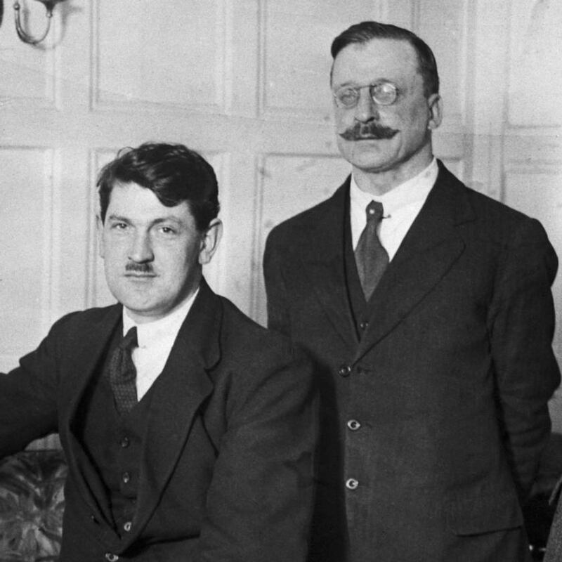 Michael Collins and Arthur Griffith