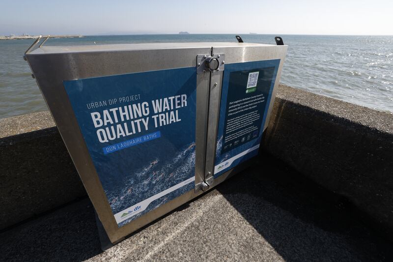 The Environmental Protection Agency and Dún Laoghaire-Rathdown County Council have given differing messages on the water quality at Dún Laoghaire Baths, Dublin. Photograph: Nick Bradshaw