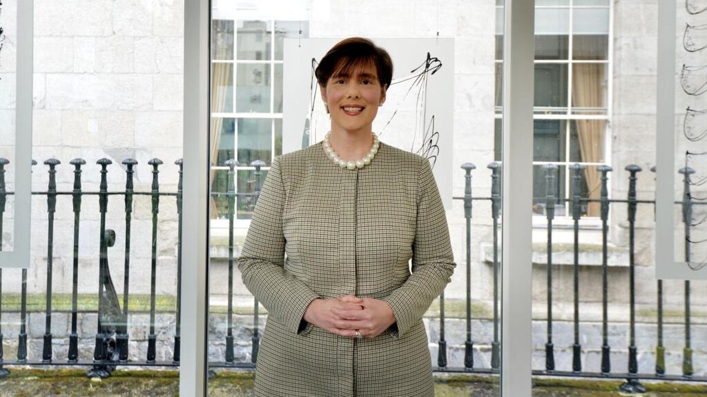Minister for Education Norma Foley is suing Western Building Systems, based in Omagh, Co Tyrone, over structural safety concerns at schools built by the firm. Photograph: Alan Betson