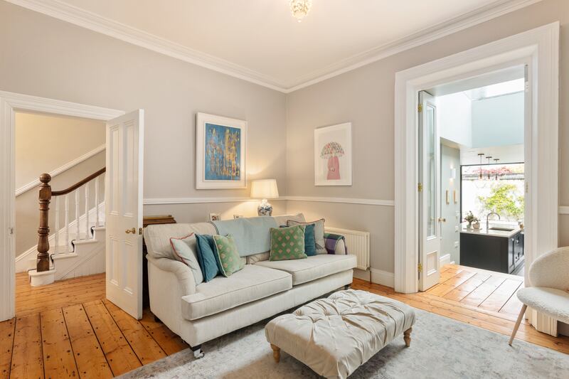 Second reception room. Photograph: Angela Mujica