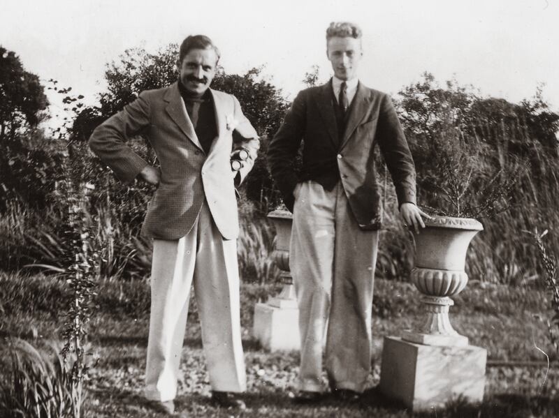 David Strain and Arthur Fitzsimons, circa 1930s. Photograph: Public Record Office of Northern Ireland