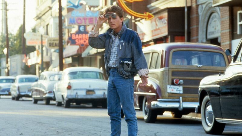 With Back to the Future, where the ‘future’ in real time is now actually the past, caused its share of confusion and has convinced the younger ones their mother is of prehistoric times. Photograph: Universal/Getty