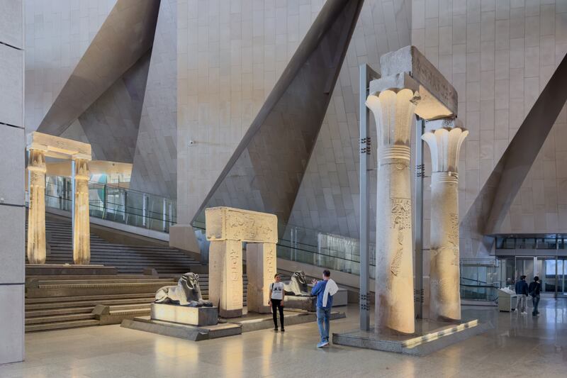 Grand Egyptian Museum. Photograph: Iwan Baan/hparc.com