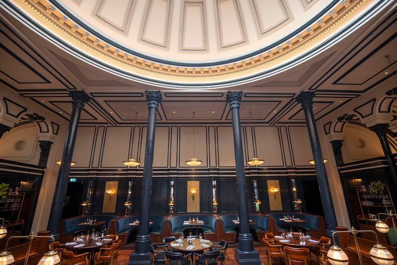 Hawksmoor, College Green Dublin. Photograph: Tom Honan 