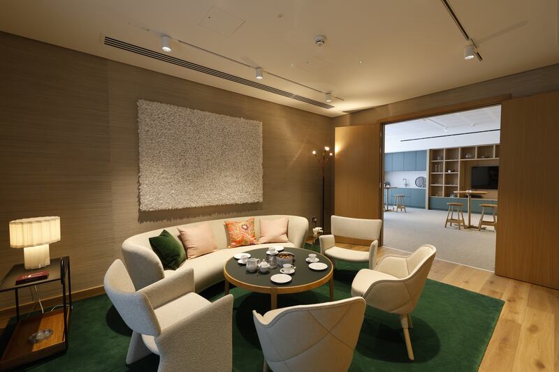 The lounge. Photograph: Nick Bradshaw