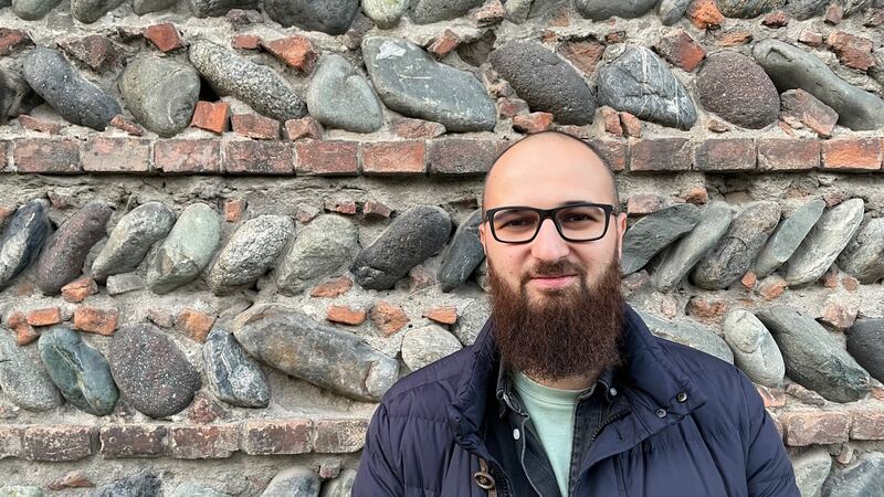 Alik Pukhaev, a prominent blogger based in Vladikavkaz, capital of the republic of North Ossetia in southern Russia. Photograph: Daniel McLaughlin