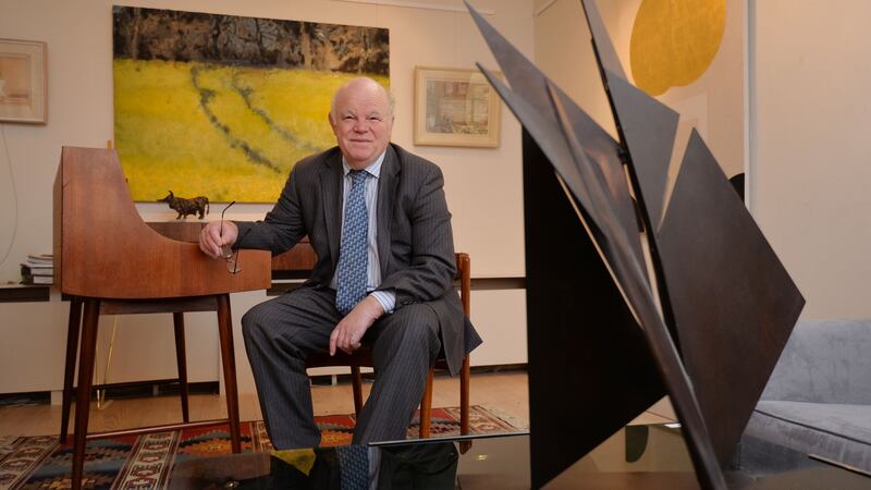 John de Vere White, managing director of de Veres Art Auctions: “My father advised that the stock exchange or auctioneering were the only options where you might make a living.” Photograph: Alan Betson/The Irish Times