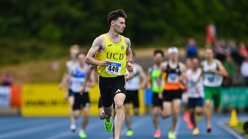 Cian McPhillips ready to make his mark on European Championship 800m