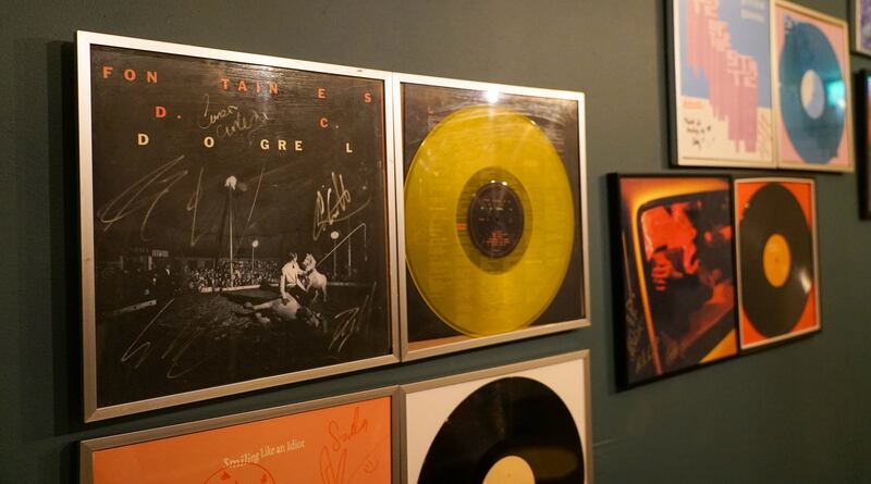 Fontaines D.C. album Dogrel: The group rehearsed in Yellow Door Studios for the album. Photograph: Enda O'Dowd