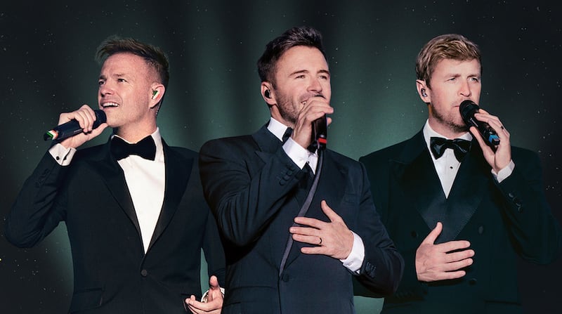 Westlife 25 at the Royal Albert Hall. Photograph: RTÉ