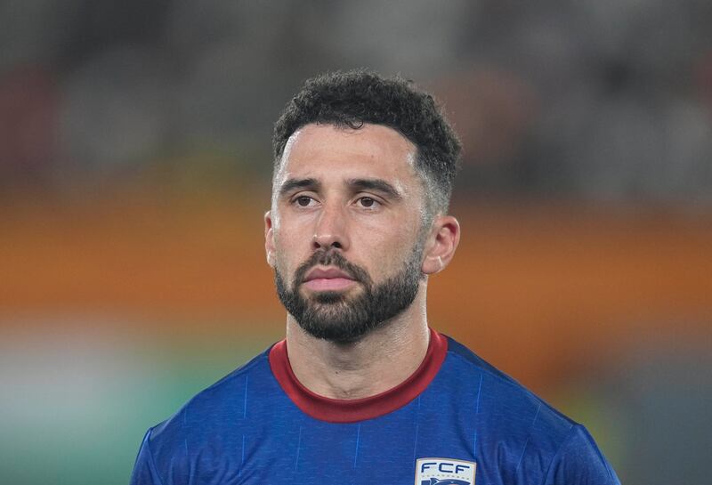 Roberto Lopes of Cape Verde. Photograph: Ulrik Pedersen/DeFodi Images via Getty