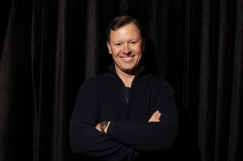 Savage will arrive at Newstalk at 5am for the presenter's new breakfast slot, taking his motorbike for the 20-minute spin from the Clontarf home he shares with his wife Cathy and their two children. Photograph: Chris Maddaloni