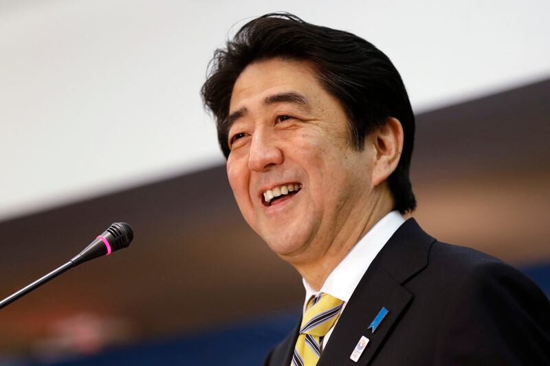 Shinzo Abe was shot while making a campaign speech in July, 2022 Photograph: Jacquelyn Martin/AP