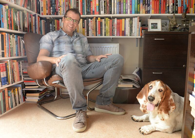 Paul and Humphrey: We developed a routine that suited us both, synching our inner clocks. Photograph: Dara Mac Dónaill 