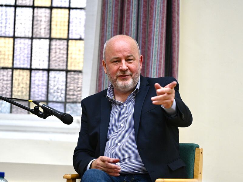Brian Rowan pictured at an event in Holywood, Co Down recently where he discussed his new book. Photograph: MT Hurson