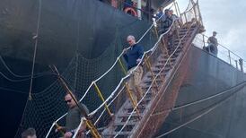 Simon Coveney visits Ukrainian port of Odesa