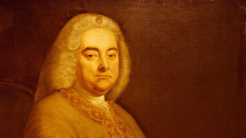 George Frideric Handel was 'a springboard for me into all of this discovery about Irish music', says Whelan. Painting by Thom; Photograph: Erich Auerbach/Getty Images