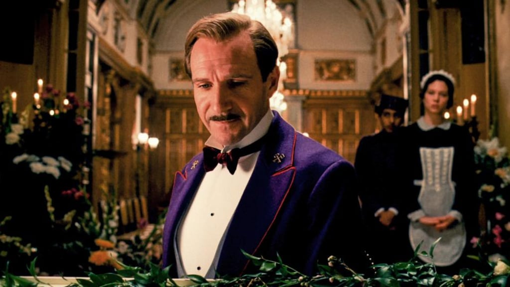 Inspiration: Ralph Fiennes in Wes Anderson’s film The Grand Budapest Hotel, based on the work of Stefan Zweig. Photograph: Fox