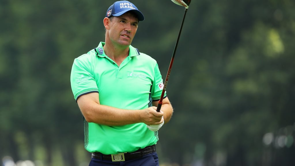 Pádraig Harrington has signed a partnership with online booking engine Golf Voyager. Photograph: Getty