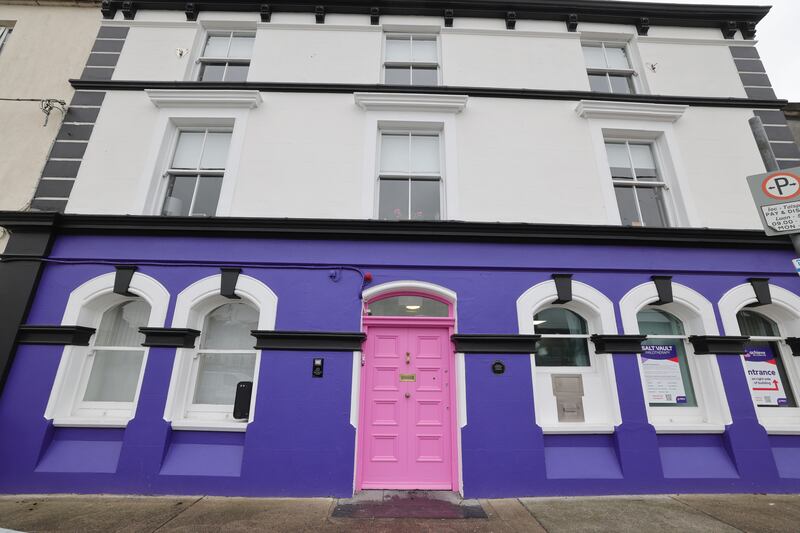 Converted bank building. Photograph: Alan Betson

