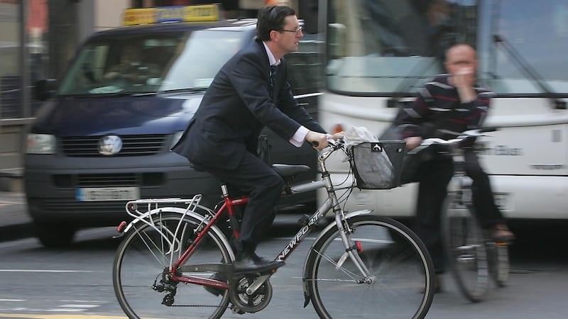 Businesses are preparing a legal challenge to Dún Laoghaire Rathdown County Council’s plans for a new cycle route that will restrict car traffic.  Photograph: Brenda Fitzsimons