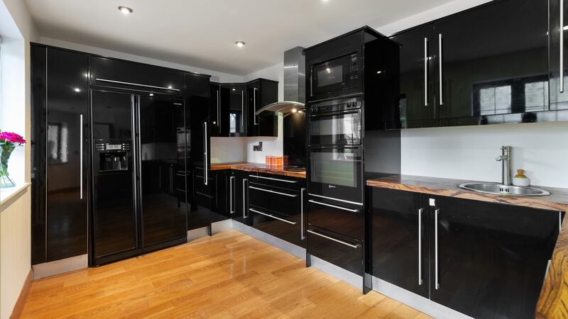 The kitchen.